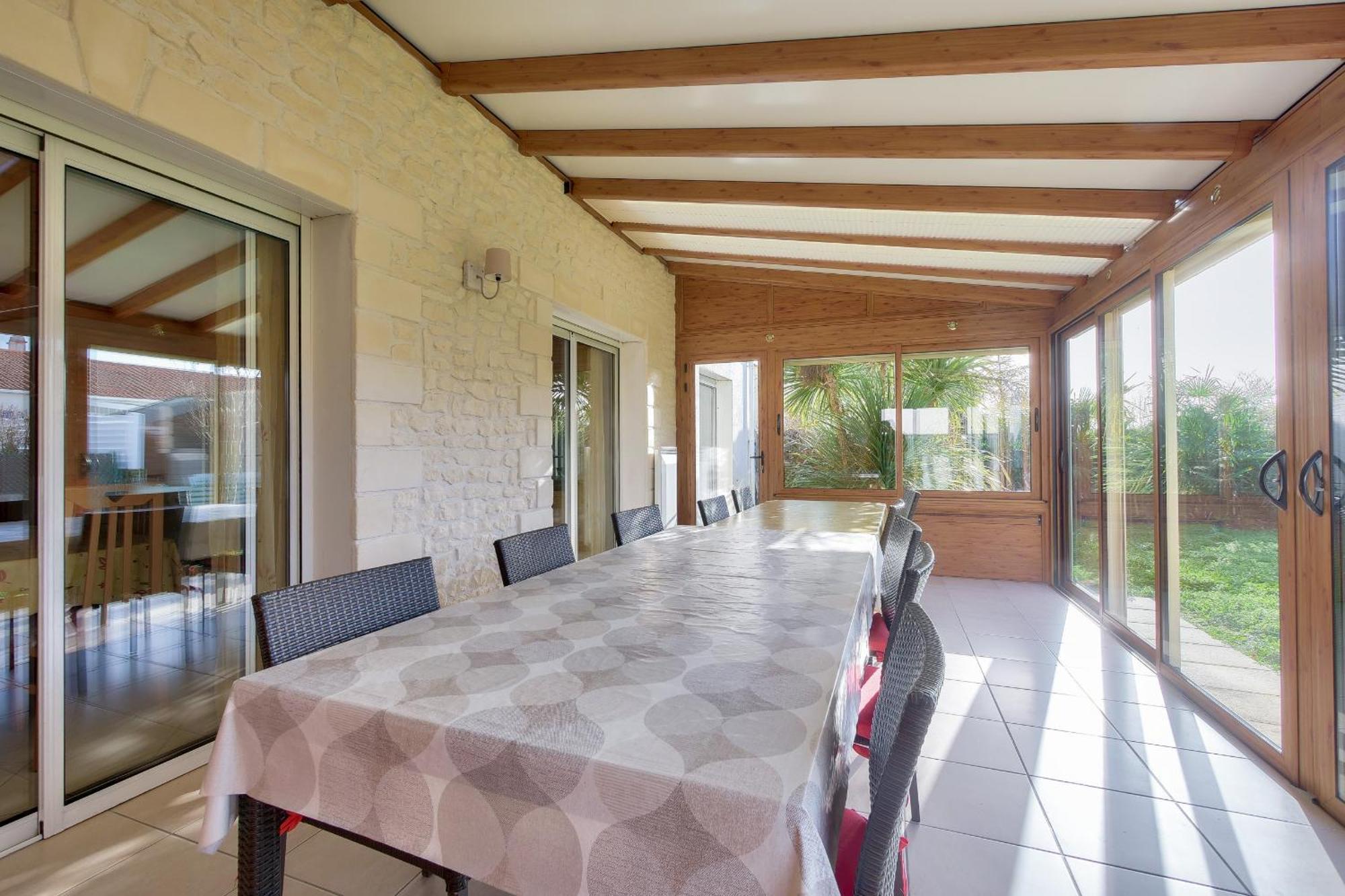 Maison Pour 8 - 5Min De La Plage - Jardin & Veranda Longeville-sur-Mer Exterior foto