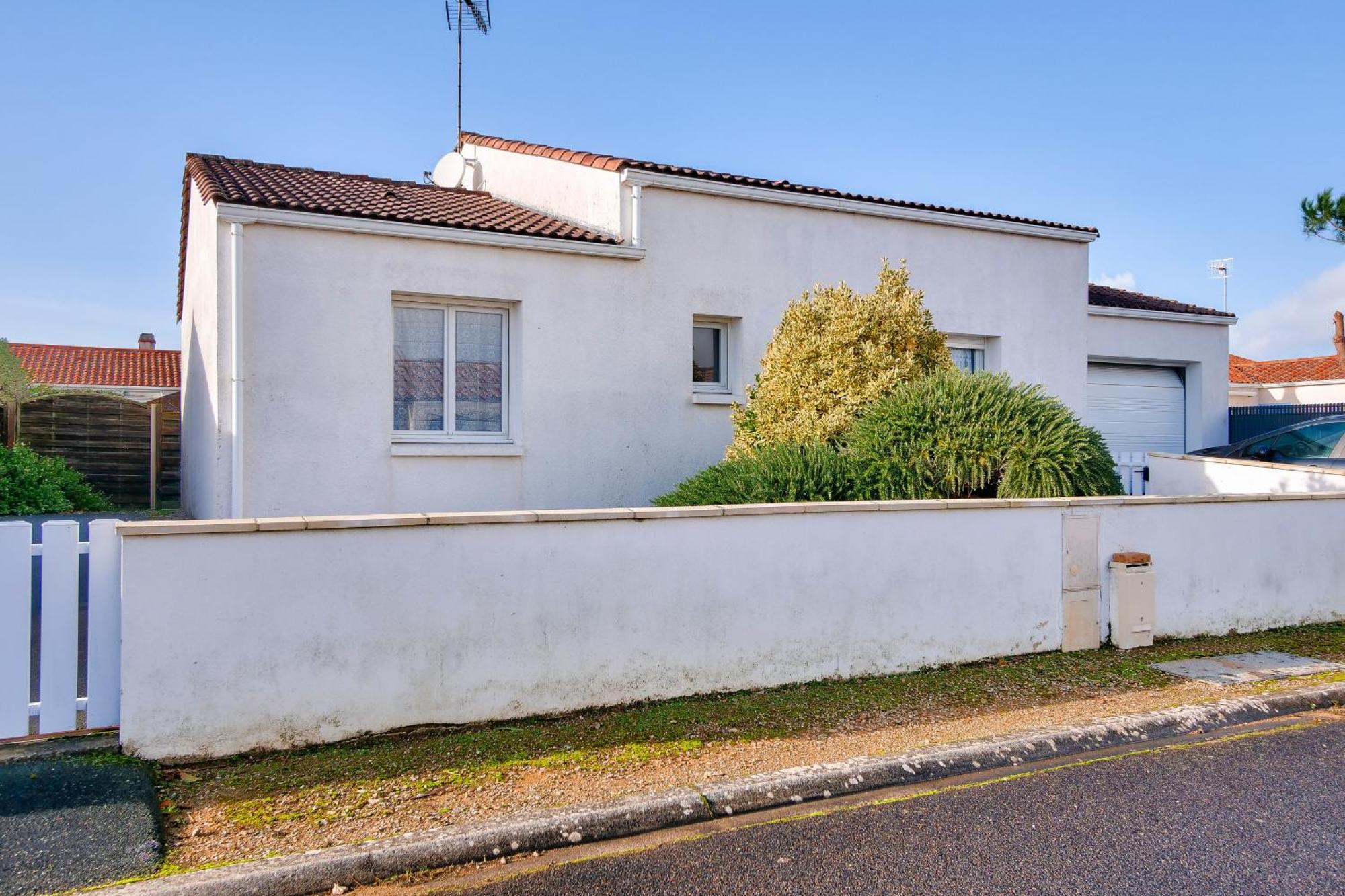 Maison Pour 8 - 5Min De La Plage - Jardin & Veranda Longeville-sur-Mer Exterior foto